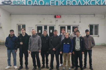 Экскурсия студентов ВПИ на ОАО «ЕПК Волжский»